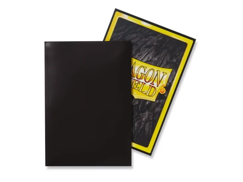 Dragon Shield Japanese (59x86mm) Art Sleeves - Classic Black (60 Sleeves)