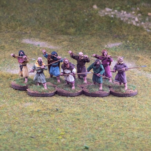 Pict/Scots Spearmen attacking