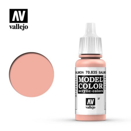 Vallejo Model Color Salmon Rose (037) 70.835 17ml