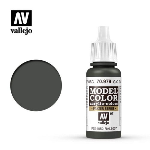 Vallejo Model Color German Camouflage Dark Green (097) 70.842 17ml