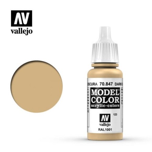 Vallejo Model Color Dark Sand (123) 70.847 17ml
