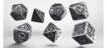 Kości RPG Metalowe Steampunk (7)