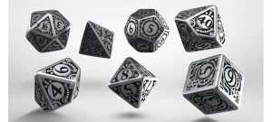 Kości RPG Metalowe Steampunk (7)