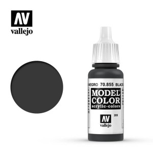 Vallejo Model Color Black Glaze (205) 70.855 17ml.