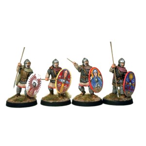 Saga: Late Roman Armoured Infantry in Cloaks