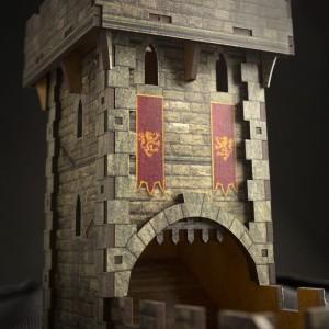 Q: Dice Tower Klasyczna - Kolorowa