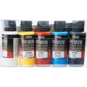 Vallejo Game Air - Premium Basics Opaque 5x60ml