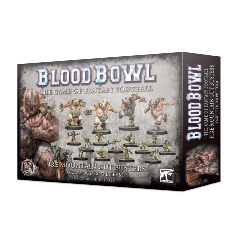 Blood Bowl: Ogre Team - Fire Mountain Gutbusters