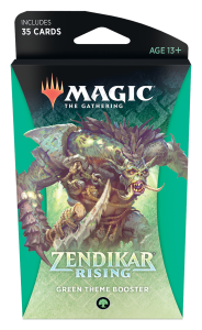 Magic the Gathering: Zendikar Rising Green Theme Booster 