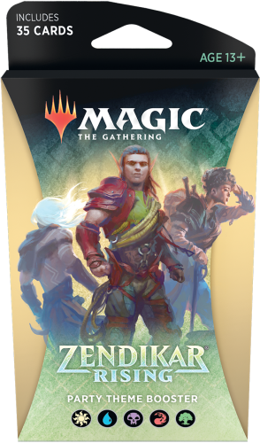 Magic the Gathering: Zendikar Rising Party Theme Booster 