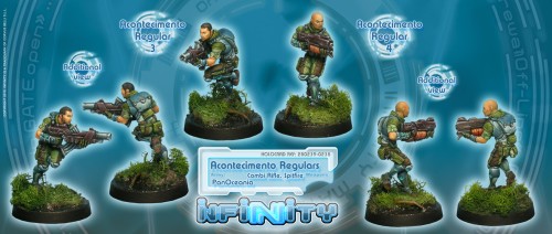 PanOceania - Acontecimento Regulars (Combi Rifle. Spitfire) 
