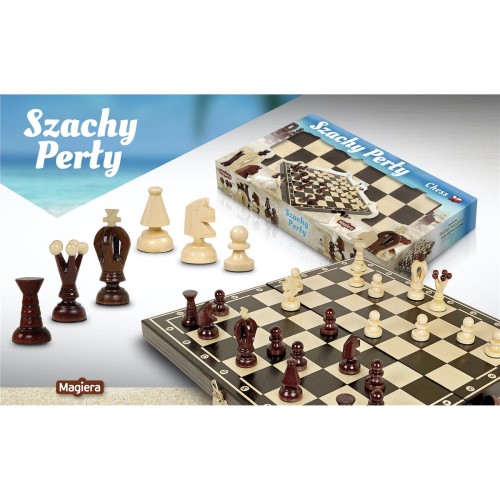 Szachy drewniane Perły MAGIERA