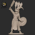 Hot & Dangerous: Atotoztli, the Aztec Warrior (54 mm)