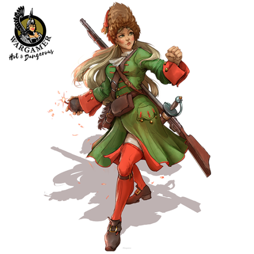 Hot & Dangerous: Natasha, the Russian Grenadier (54 mm)