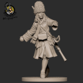 Hot & Dangerous: Natasha, the Russian Grenadier (54 mm)