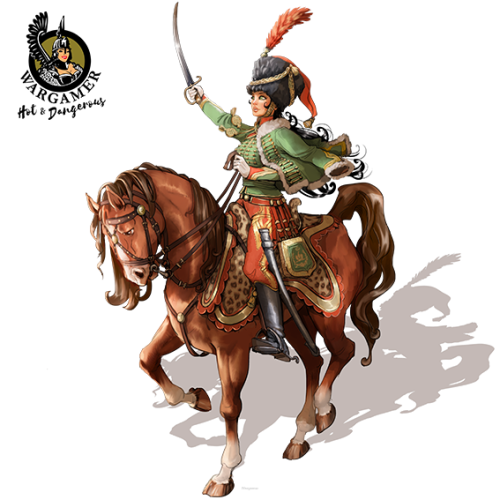 Hot & Dangerous: Victoria, the French Hussar (54 mm)