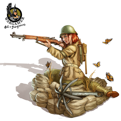 Hot & Dangerous: Betty, the Ranger (28 mm) 