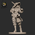 Hot & Dangerous: Greta, the Landsknecht (28 mm)