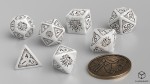 Wiedźmin, zestaw kości RPG.  Geralt - Biały Wilk