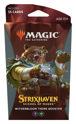 Magic The Gathering: Strixhaven - School of Mages - Theme Booster - Witherbloom