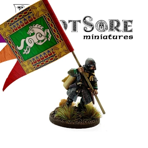 Late Saxon Command's Banner Bearer
