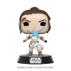 Funko-POP!: Star Wars - Rey w/2 Light Sabers