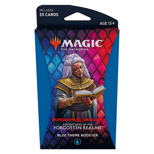 Magic the Gathering: Adventures in the Forgotten Realms Theme Booster Blue