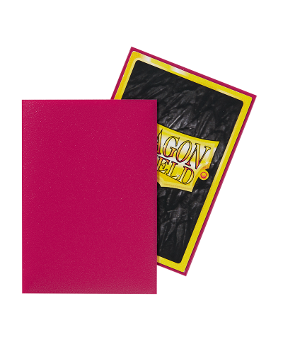 Dragon Shield Japanese (59x86mm) Sleeves - Matte Magenta (60 Sleeves)