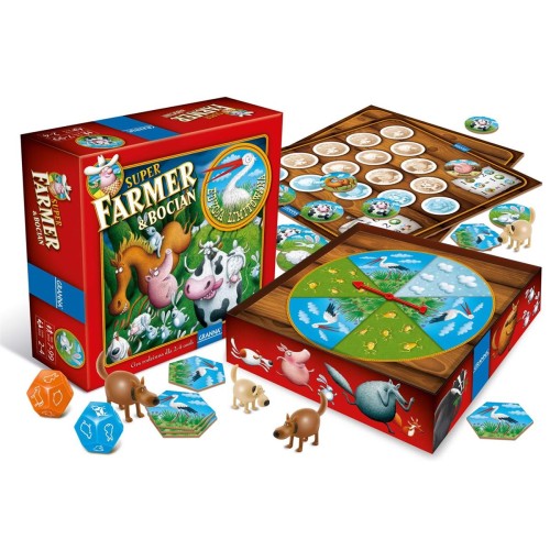 Super farmer z bocianem