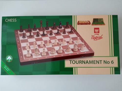 Szachy Drewniane Turniejowe Nr 6