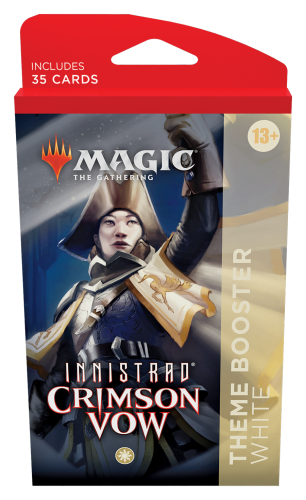 Magic The Gathering: Innistrad: Crimson Vow Theme Booster White
