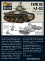 Bolt Action: Japanese Type 95 Ha-Go light tank