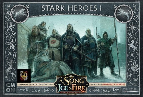  A Song of Ice & Fire:  Bohaterowie Starków 1 (Stark Heroes #1) PL
