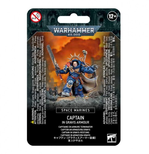 Space Marinces :  Captain in Gravis Armour