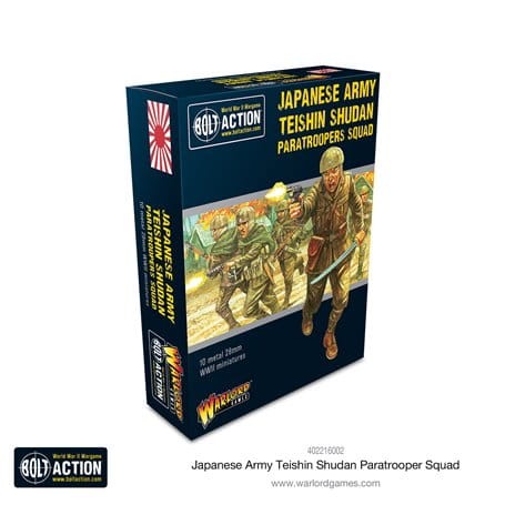 Bolt Action: Japanese Teishin Shudan: Paratrooper Squad 