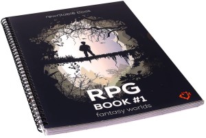 Suchościeralna Księga RPG A4  Siatka Kwadratów