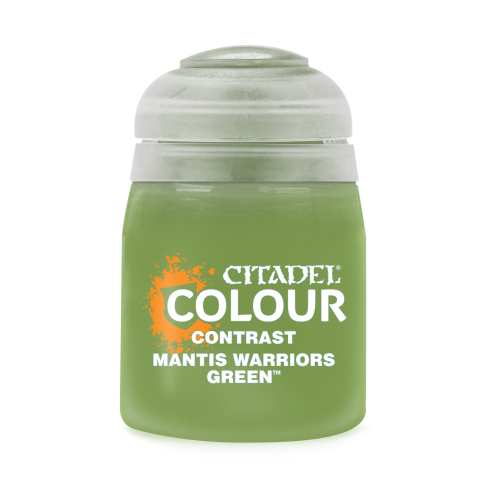Contrast: Mantis Warriors Green 18ml. 