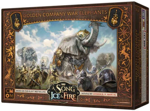 A Song of Ice & Fire: Neutralni Słonie Bojowe Złotej Kompanii (Golden Company War Elephants) PL