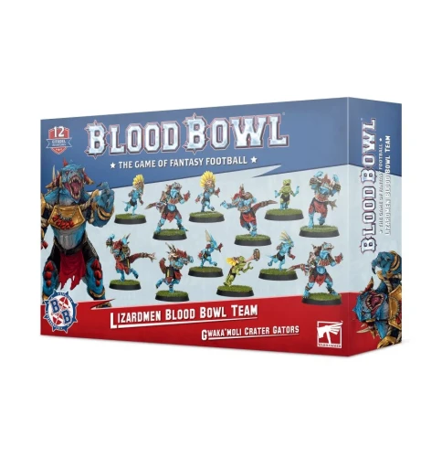Blood Bowl: Lizardmen  Team – Gwaka'moli Crater Gators