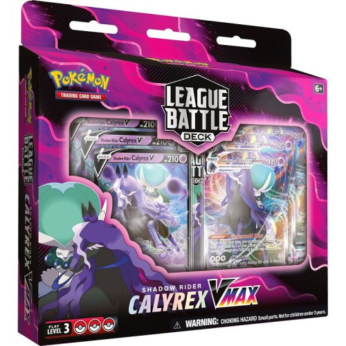 Pokémon TCG: Shadov Rider Calyrex VMAX League Battle Deck 