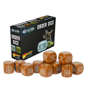 Bolt Action: Orders Dice - Brown