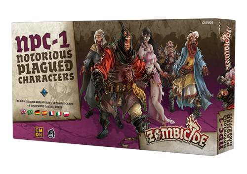 Zombicide  - NPC -1 Notorious Plagued Characters