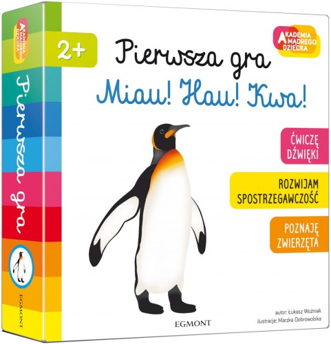 Pierwsza gra: Miau! Hau! Kwa!