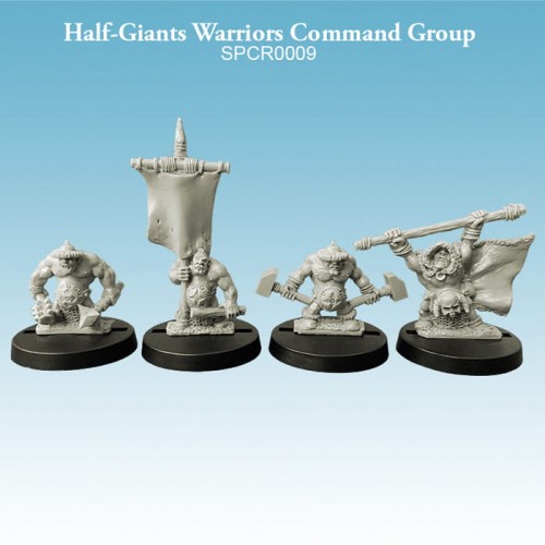 Argatoria: Half-Giants Warriors Command Group