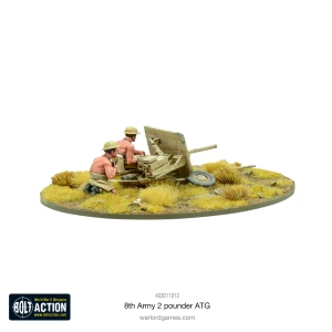 Bolt Action: British 8th Army 2 Pounder ATG