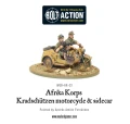 Afrika Korps Kradschutzen Motor & Sidecar