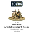 Afrika Korps Kradschutzen Motor & Sidecar
