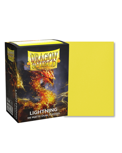 Dragon Shield Matte Dual: Lightning