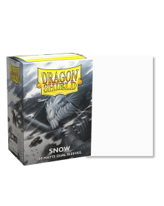 Dragon Shield Matte Dual: Snow