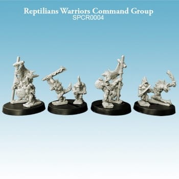 Argatoria: Reptilians Warriors Command Group